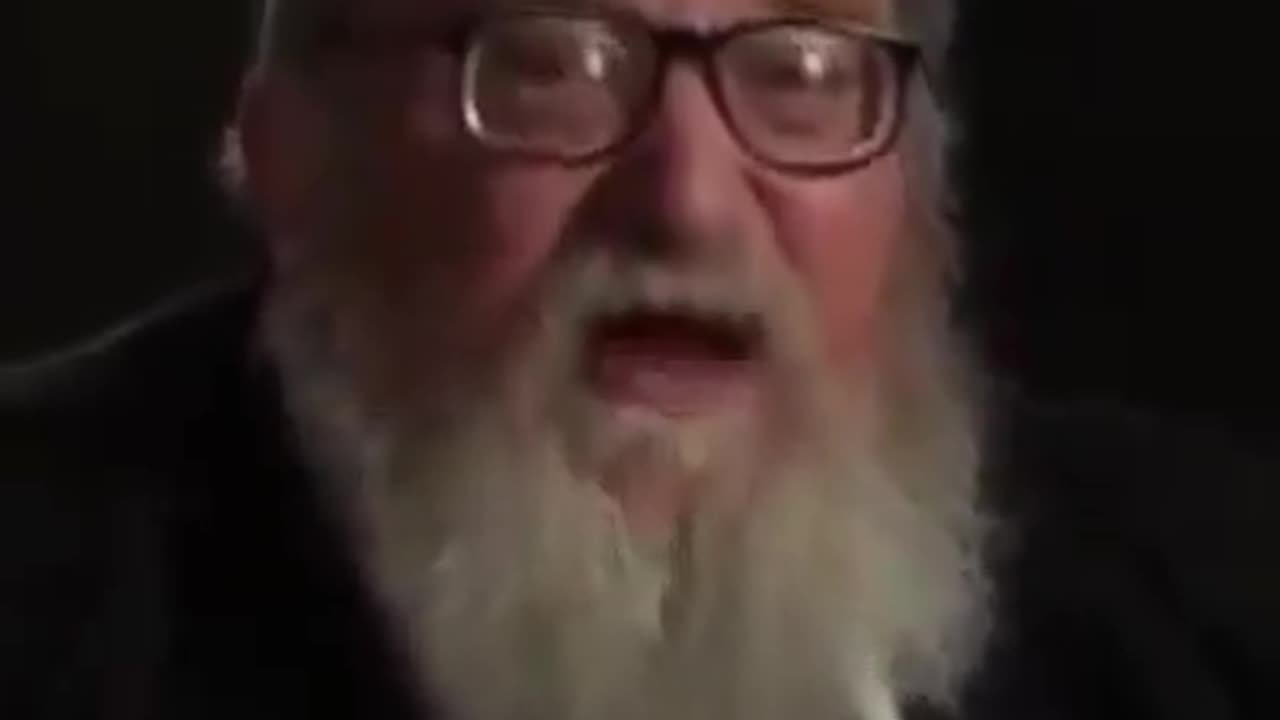 A Rabbi says Jews control the world. (Short clip)