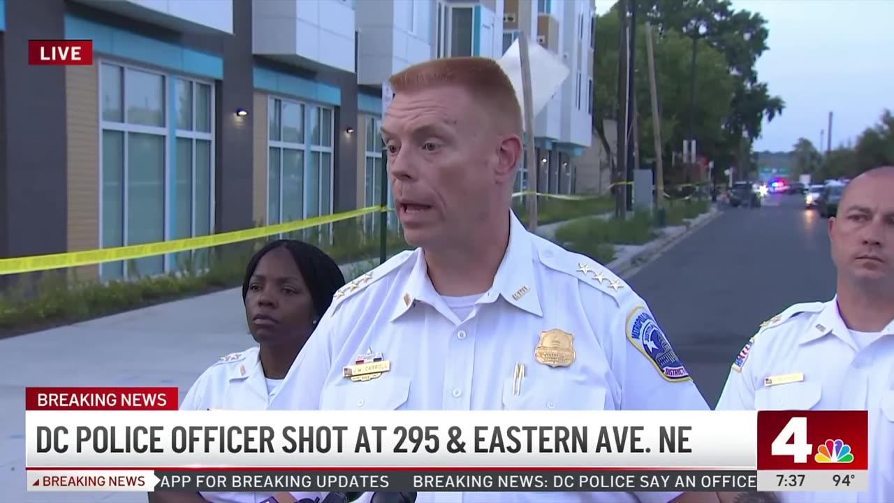 DC MPD police officer shot