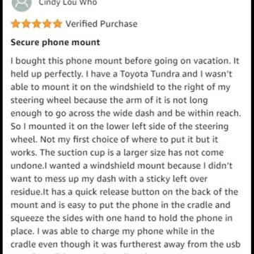 VANMASS 2024 Car Phone Mount - U REview It Cindy Lou Who - Customer Product Reviews (Review)