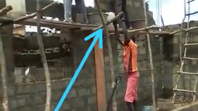 Very Funny Moment Construction Workers