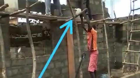 Very Funny Moment Construction Workers