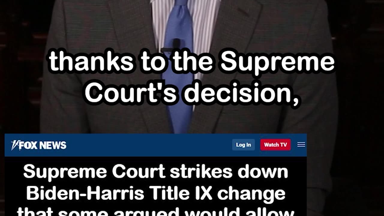 Supreme Court Strikes Down Biden-Harris Title IX Change