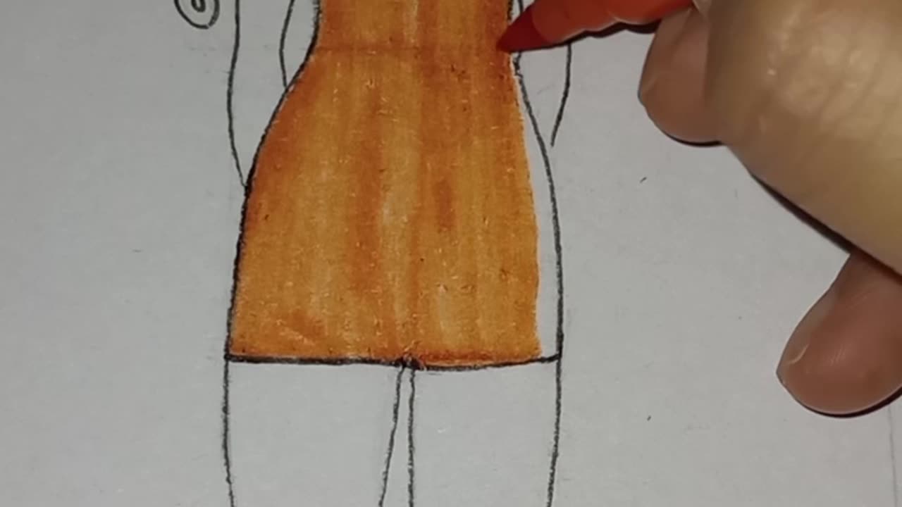 Fashion Illustration Colouring