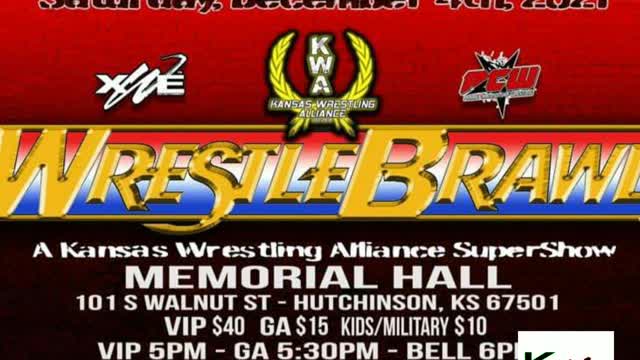 Toxic Masculanity with Jiggy Jaguar PCW Wrestling Memorial Hall 11/6/2021 Hutchinson KS