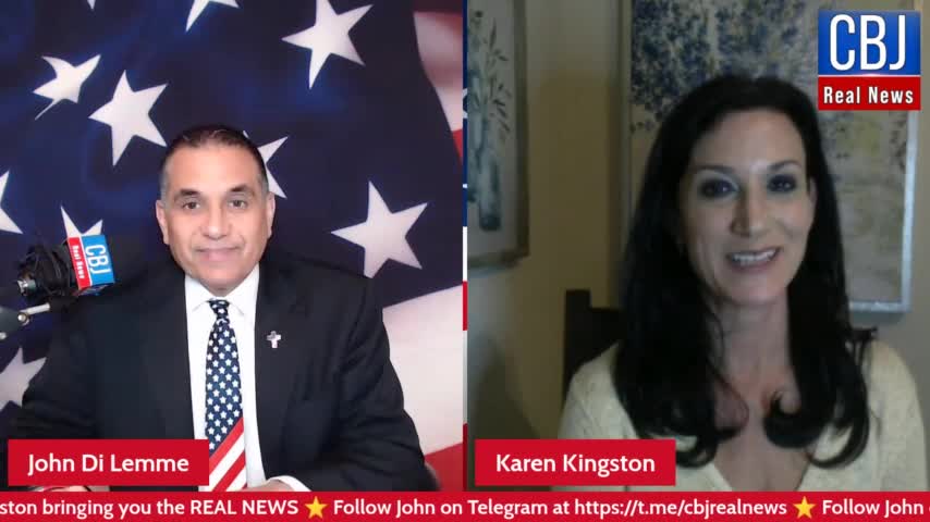 Karen Kingston Exposes the Vaccine Bioweapon, What's In It that Harms Us & How It Tracks Humans