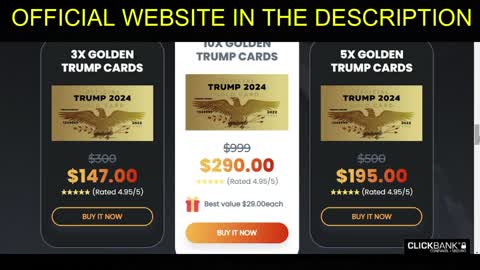 Golden card is the future!