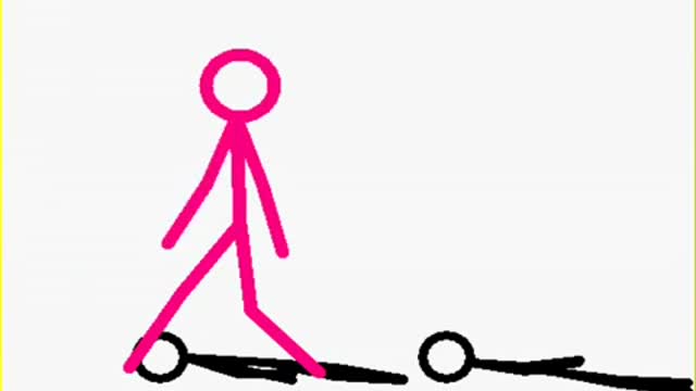 Cartoon - Animation Stick Man lustige Geschichte. 🦥