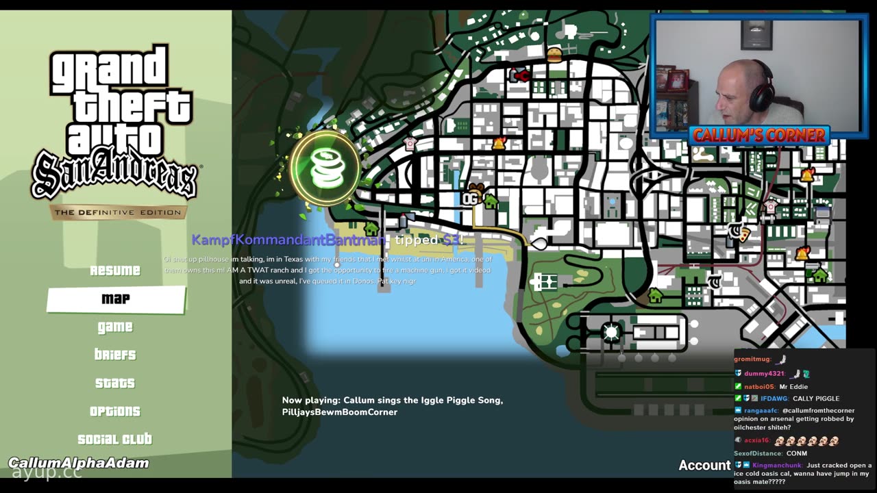 ayupcc - Callum's Corner - 24/09/24 - Super San Andreas Continu