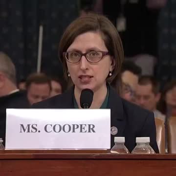 Laura Cooper admits her info is second-hand