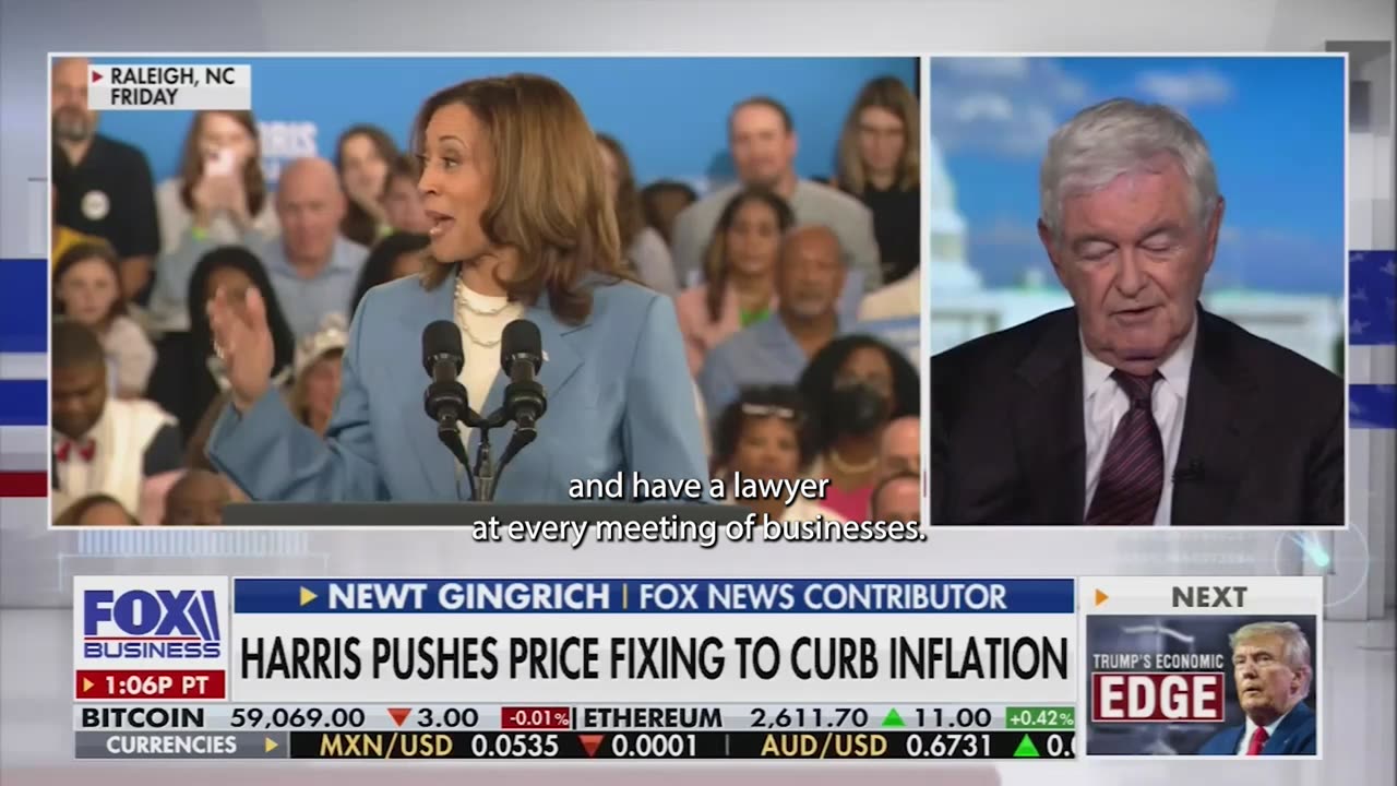 Kamala Harris's price fixing plan won't curb inflation