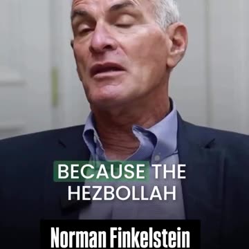 Norman Finkelstein: Isreal is a Remote Control Killing Machine