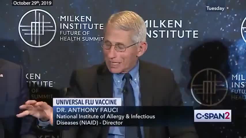 FAUCI - from Oct 2019 CSPAN conference