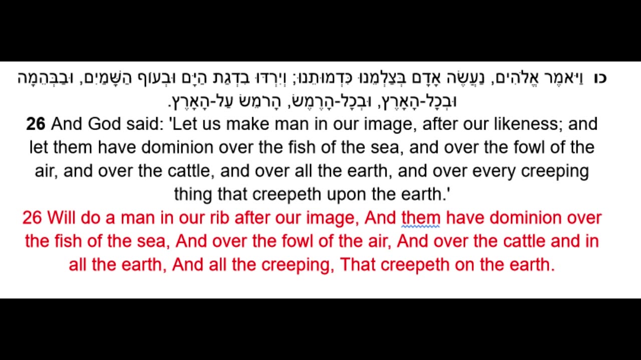 Genesis Chapter 1