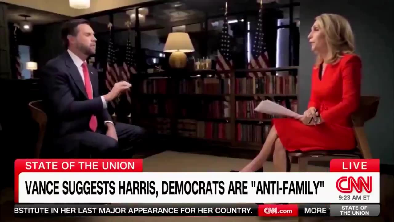 Kamala Harris to sit down with CNN’s Dana Bash this Thursday at 9 PM ET, with Tim Walz by her side.