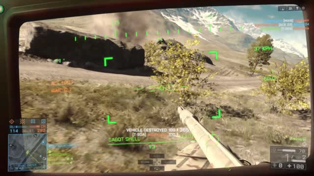 Tank shot down an aircraft in Battlefield 4 part8