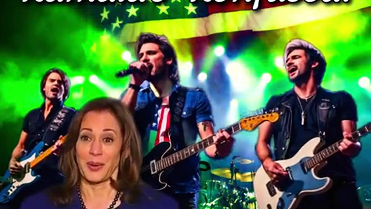 KAMALA'S REALLY KONFUSED! A funny Satire song about your Cackling Candidate