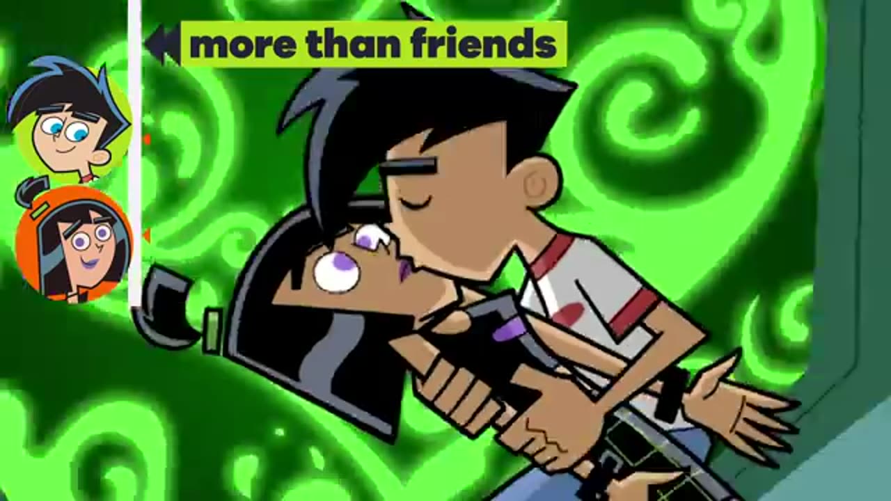 Danny and Sam's Relationship Timeline 🖤👻 Danny Phantom