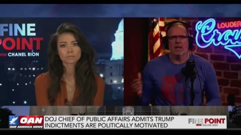 Chanel Rion w Crowder CEO Gerald Morgan Jr 9/5 on DOJ Chief Biase tape