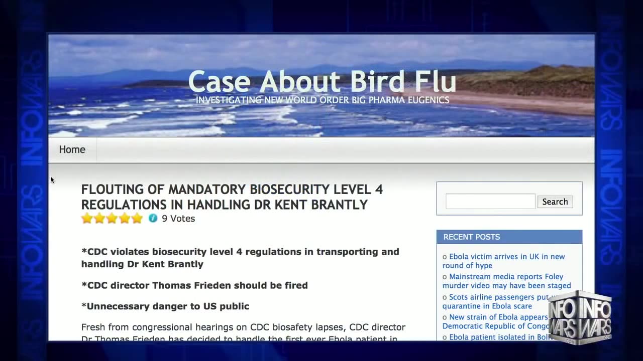 DHS Blocked Possible Ebola Cure