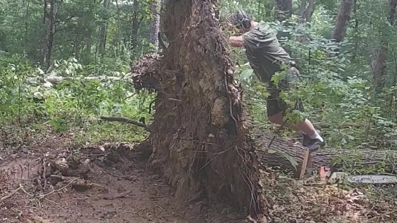 Removing an obstruction.