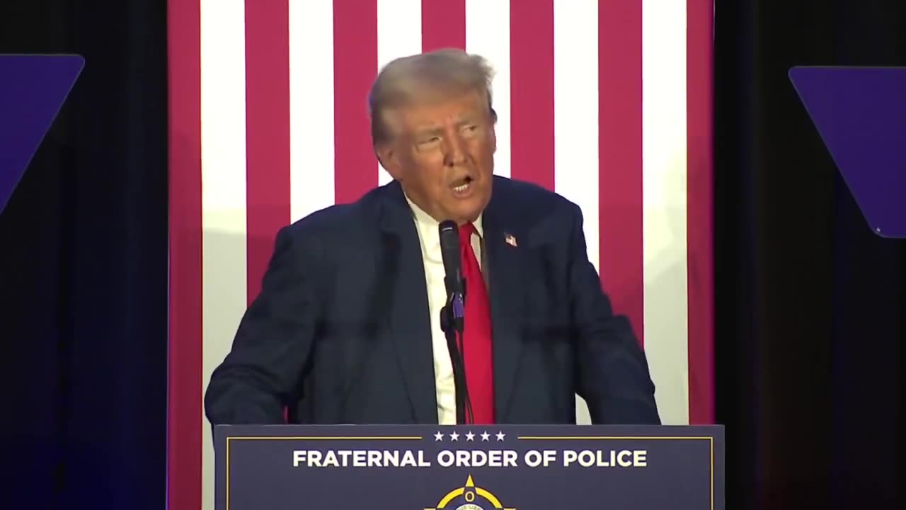 🚨 Trump: Will End Marxist Influence & Kamala’s War on Police—Launch War on Violent Crime 🔥👮‍♂️⚔️