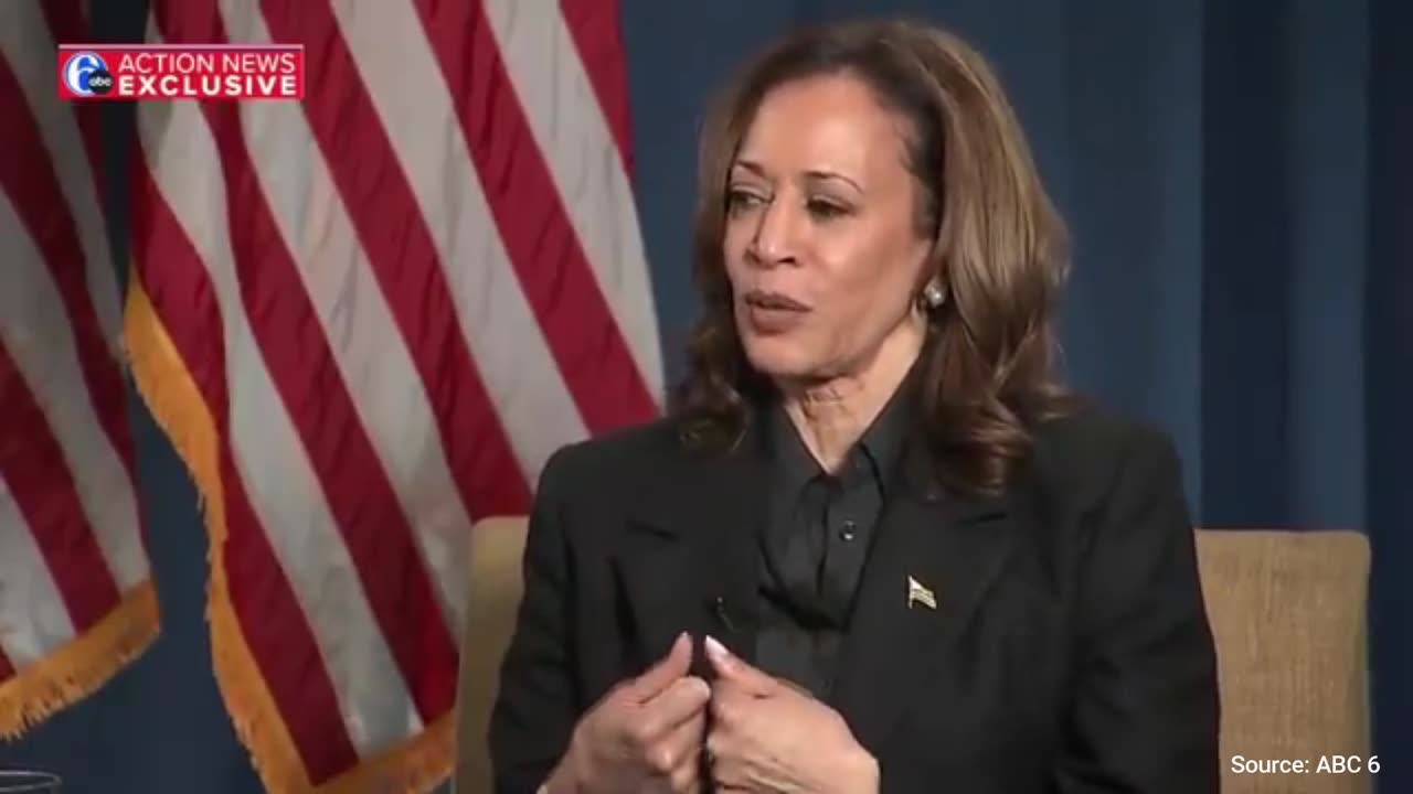 WATCH: Kamala Struggles to Answer Basic Questions in First Solo Interview of Her Campaign