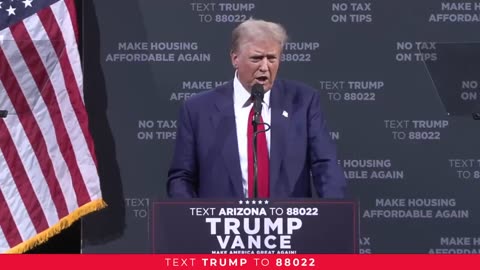 DONALD J. TRUMP: "We had a monumental victory over Comrade Kamala Harris