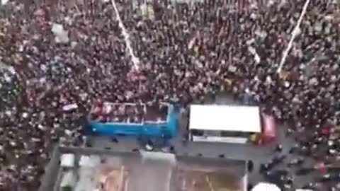 Massive Protest in Croatia Against COVID Pass