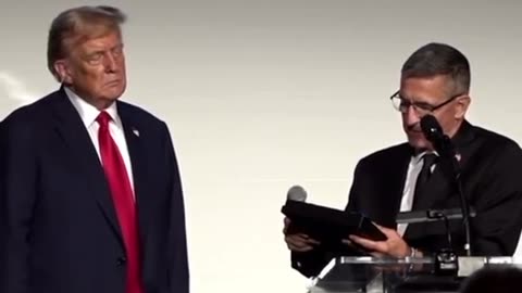 Trump presented with Award for savings children from child trafficking