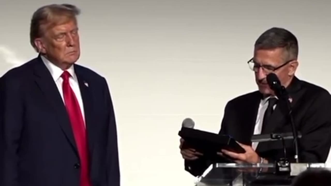 Trump presented with Award for savings children from child trafficking