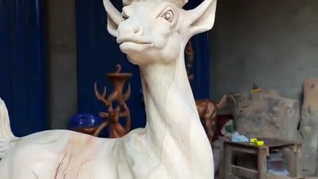 AMAZING WOOD CARVING - woodworking art #woodworkingart #shorts