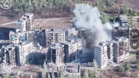 🇷🇺🇺🇦 Footage of battles for multi-story buildings in Toretsk