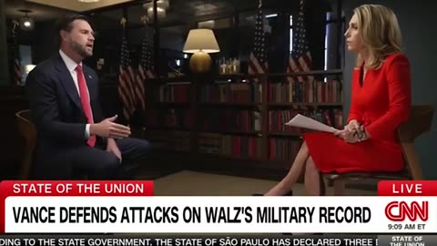 JD Vance Outsmarts Dana Bash in Tense CNN Interview