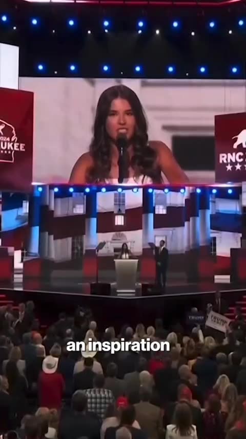 Kai Trump - Granddaughter from Trump with some words about Trump at RNC