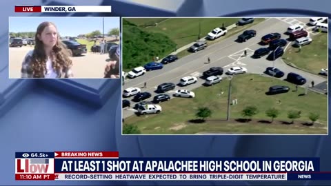 School Shooting: Interview with student who reportedly saw shooter