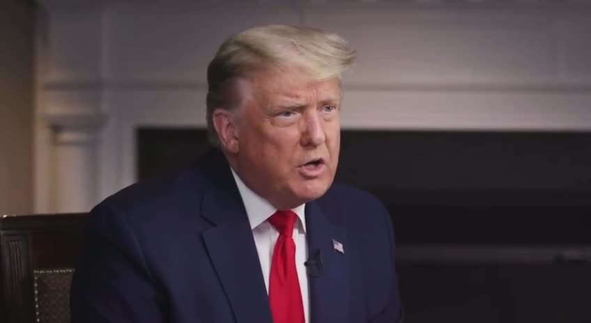 President Trump with Leslie Stahl on hunter's Laptop