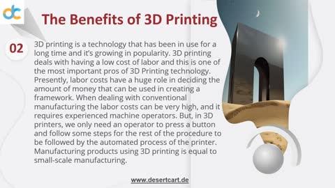 Advancement of 3D Printing and Its Benefits