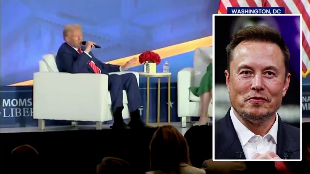 NEW: Donald Trump does an impersonation of Elon Musk