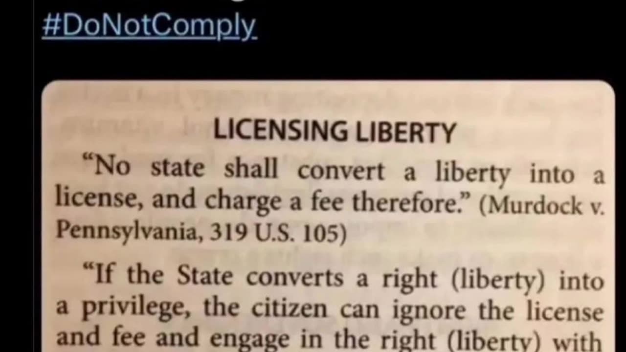 Licensing Liberty