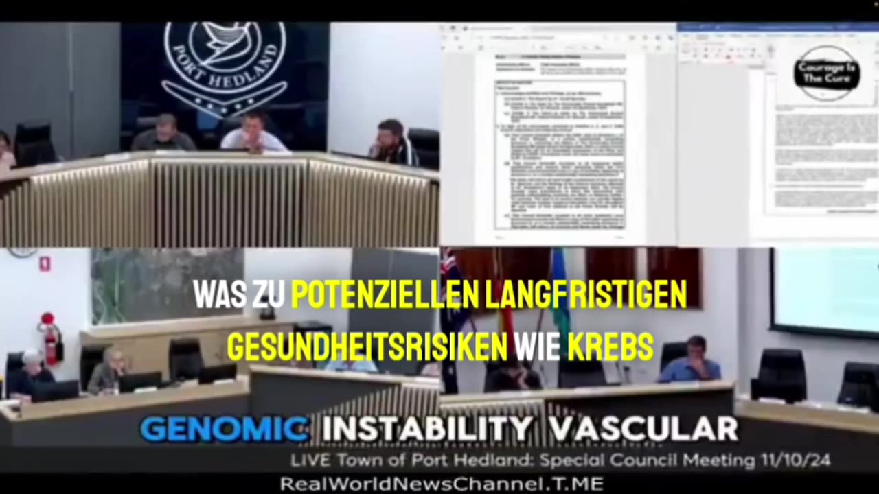 Breaking from Australia: 11th Oct 2024 council voted for suspension of mRNA vaccines