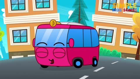 The Wheels on the Bus - Children's Nursery Rhymes