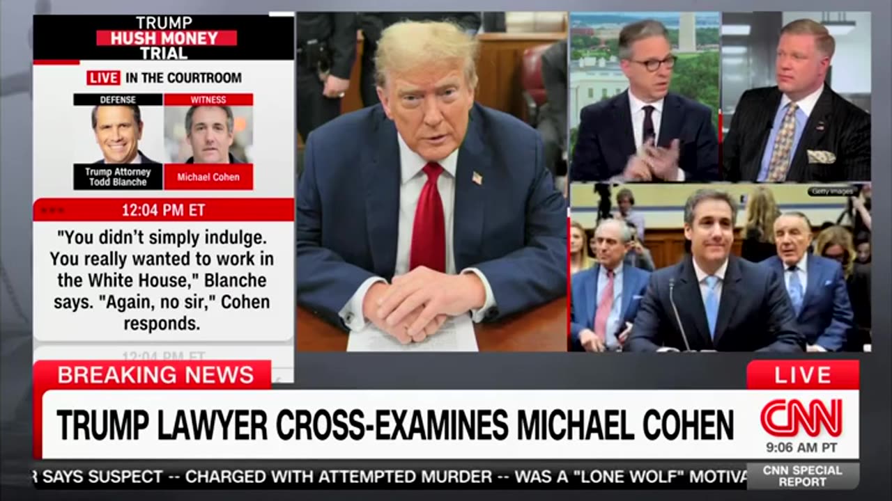 CNN Panel Stunned Michael Cohen Denying He Wanted To Work In White House