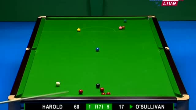 Ronnie O'Sullivan Amazing Clearance vs Dave Harold 2008 Northern Ireland Trophy