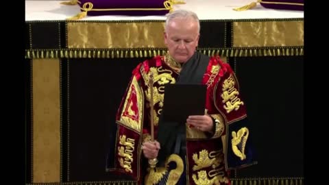 Historic Moment as queen coffin is lowered to royal vault