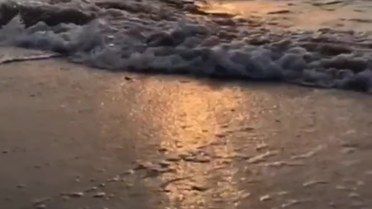 sunset at al heera beach