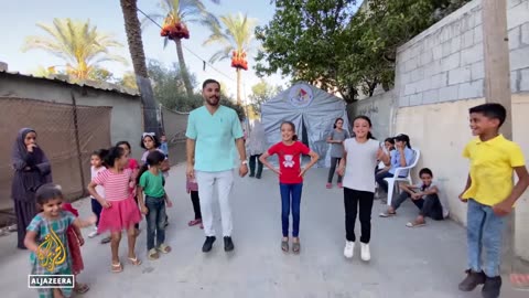 Gaza dentist offers vital dental care for kids in makeshift tent clinic amid ongoing war