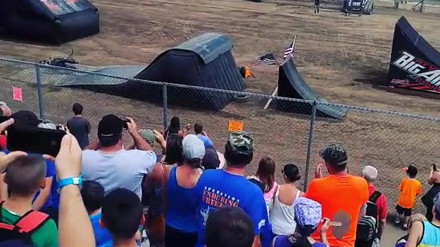 Collab copyright protection - atv bike event bike flip fail guy