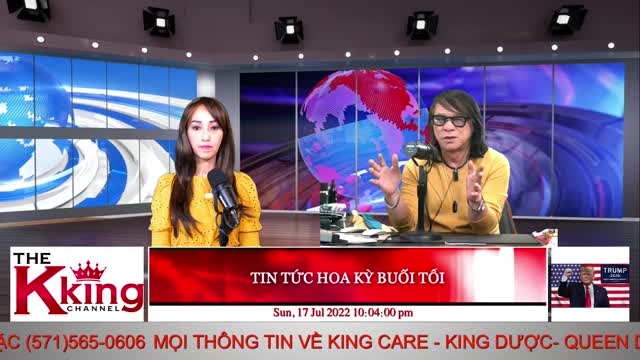 TIN TỨC HOA KỲ BUỔI TỐI - 07/17/2022 - The KING Channel