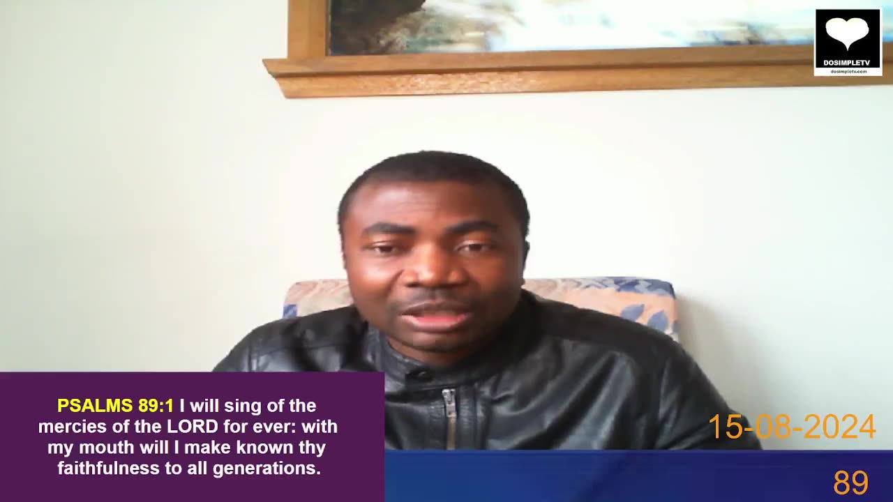 The Body of Christ - NSPPD to grow and USA church called to grow. - Ask me & Psalms 89 II DosimpleTV