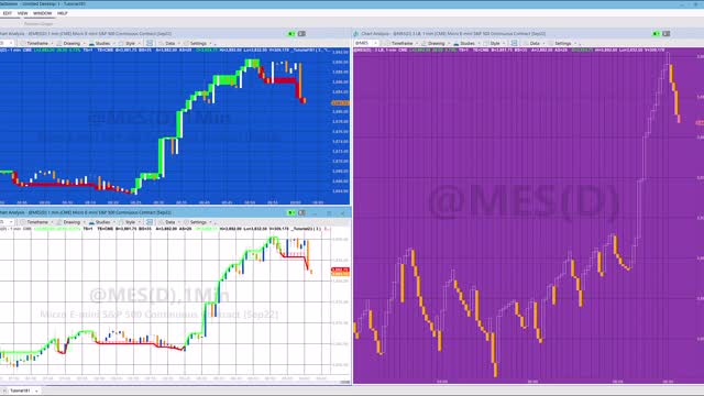 Tutorial 181 | Three Line Break on minute chart using a vector object | TradeStation tutorials